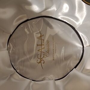 Scala  Derby Black Wool Bowler Hat